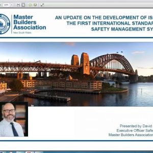 An Update on the Development of ISO 45001: The First International Standard for Safety Management Systems